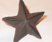 Star Kitchen Knob Cabinet Pull Knob Cast Iron Pointed Star Furniture Hardware Drawer Pull Dresser Drawer Knob Rustic Pull Knob