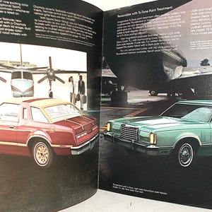 Ford Thunderbird Dealer Sales Brochure for 1978 Models