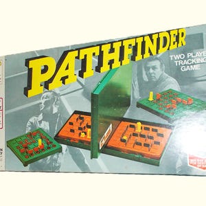 Pathfinder Board Game by Milton Bradley a Complete Vintage Strategy & Tracking Game