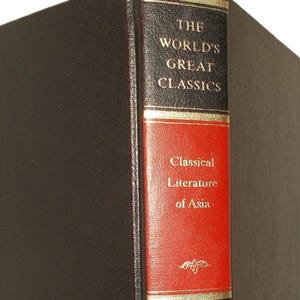 Classical Literature of Asia: The World&#39;s Great Classics, Vintage Grolier Hardcover Book