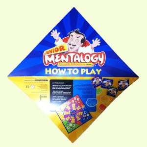 Vintage Ravensburger Junior Mentalogy Memory Board Game – Discontinued Educational Toy