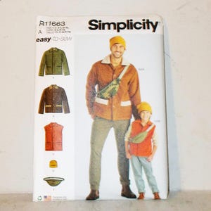 Sewing Pattern Simplicity 11663 Sizes Small - Xtra Large