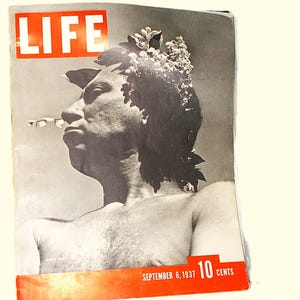 1937 Life Magazine – September 6, 1937 Edition | Vintage Collectible Ephemera