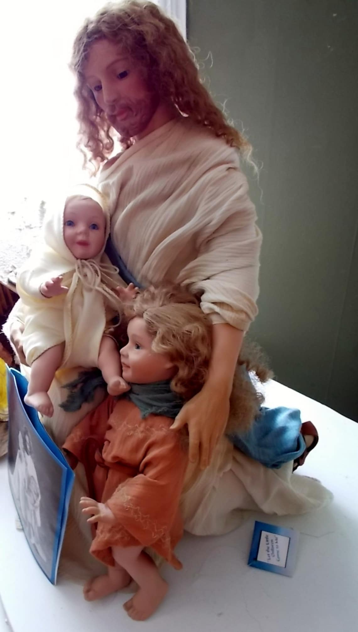 Ashton Drake Jesus Doll Let The Little Children Come To Me Etsy