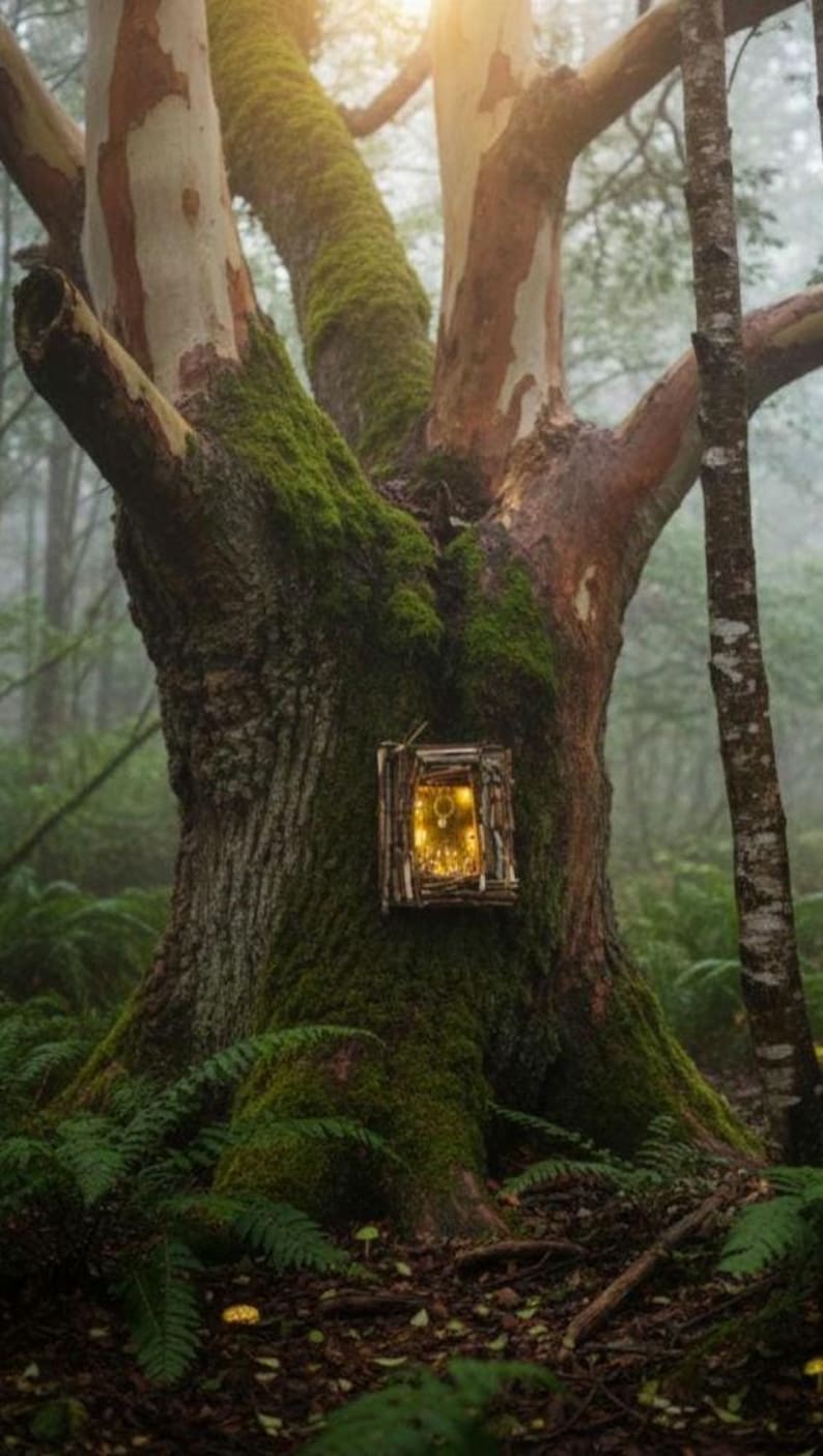 Handcrafted Enchanted Forest Fairy Door - Etsy