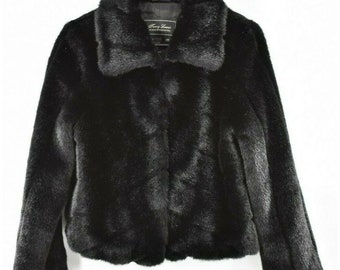 Fur Jacket by Terry Lewis Small Faux 