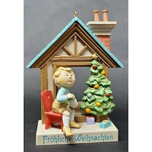Hallmark Keepsake Ornament German Windows of the World 1989 Germany, keepsake ornament, hallmark keepsake, collectible ornament