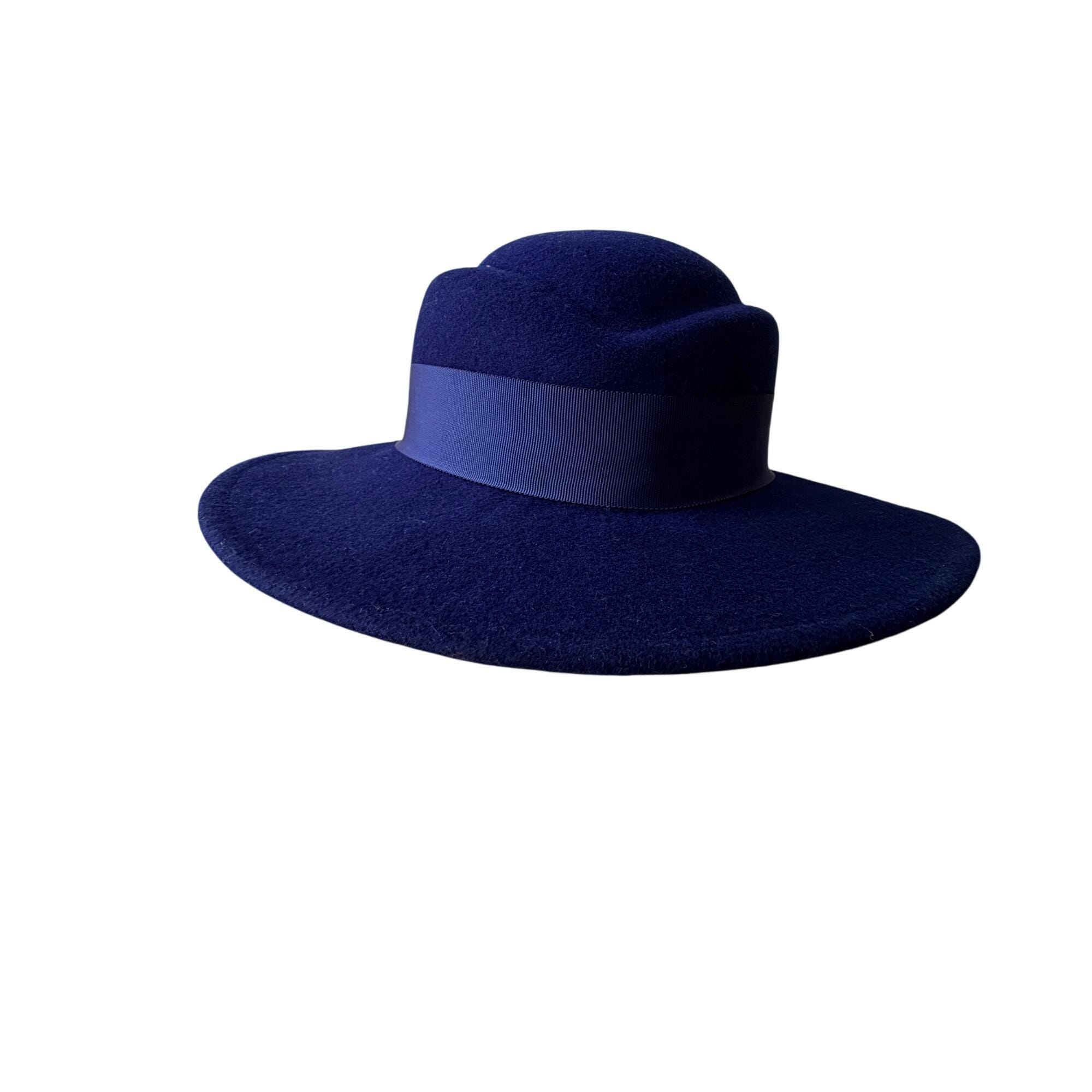 Vintage 1970s Navy Wool Women