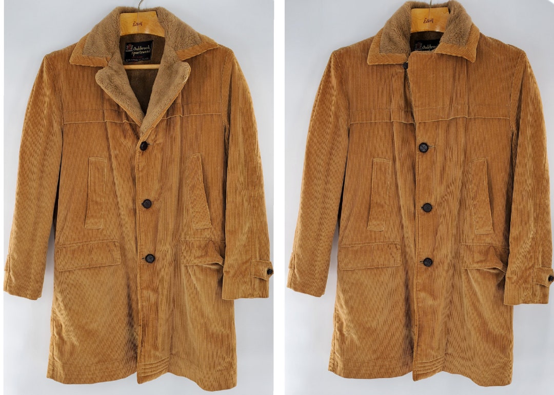 BRITISH CORDUROY CAR COAT / NAVY | CLOTH&CLOTHI