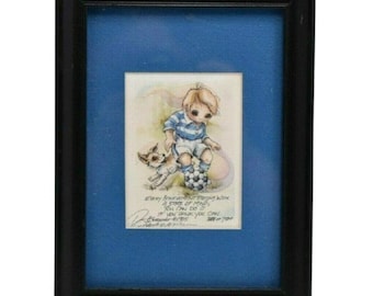 グラシエラ・ロド・ブーランジェ サイン入り 自転車の少女 リトグラフ Signed Graciela Rodo Boulanger 3 Bicyclers 1976 Lithograph Framed