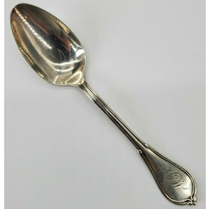 Cottage di Gorham Cucchiaino in argento sterling 5 7/8" Cimelio di posate, Argento, Antico, Moneta, Monogramma AFW, Oggetti d'antiquariato, Argento sterling