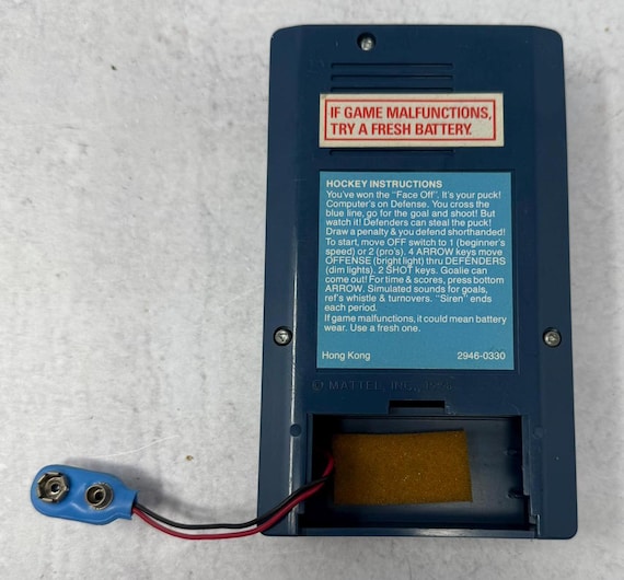 MATTEL  ELECTRONICS　HOCKEY　LSIゲーム　昭和レトロ Mattel Electronics Hockey | eBay