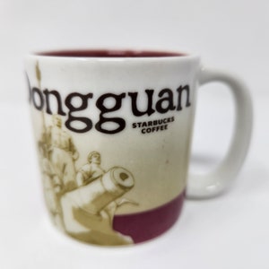 Starbucks Coffee Demitasse DONGGUAN 3 oz Espresso Cup Mug 2008, Mini, Miniature, starbucks merchandise, starbucks reusable cup