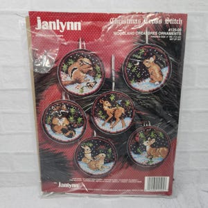 Janlynn Kit de broderie mèche de bougie, oiseaux et baies