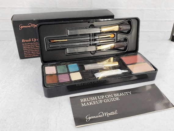 Vintage Makeup Kit Germaine Monteil Paris the Beauty Brush up 80s Make Up,  80s Makeup, Cosmetics, Vintage Cosmetics 