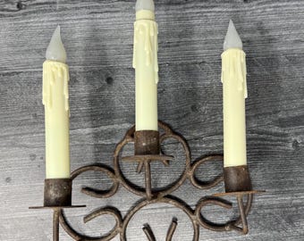 Swedish Menorah Candelabra. 7 branched Christmas CandleHolder 