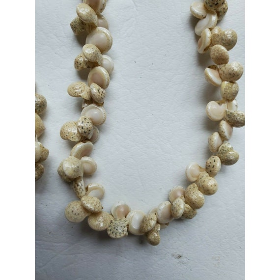 Lot 7 Hawaiian Natural Sea Shells Koa Seed Lei Ne… - image 3