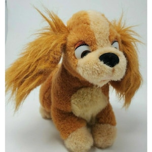 Vintage Disney Classic Friends Lady & the Tramp Plush Stuffed Animal Dog Sears