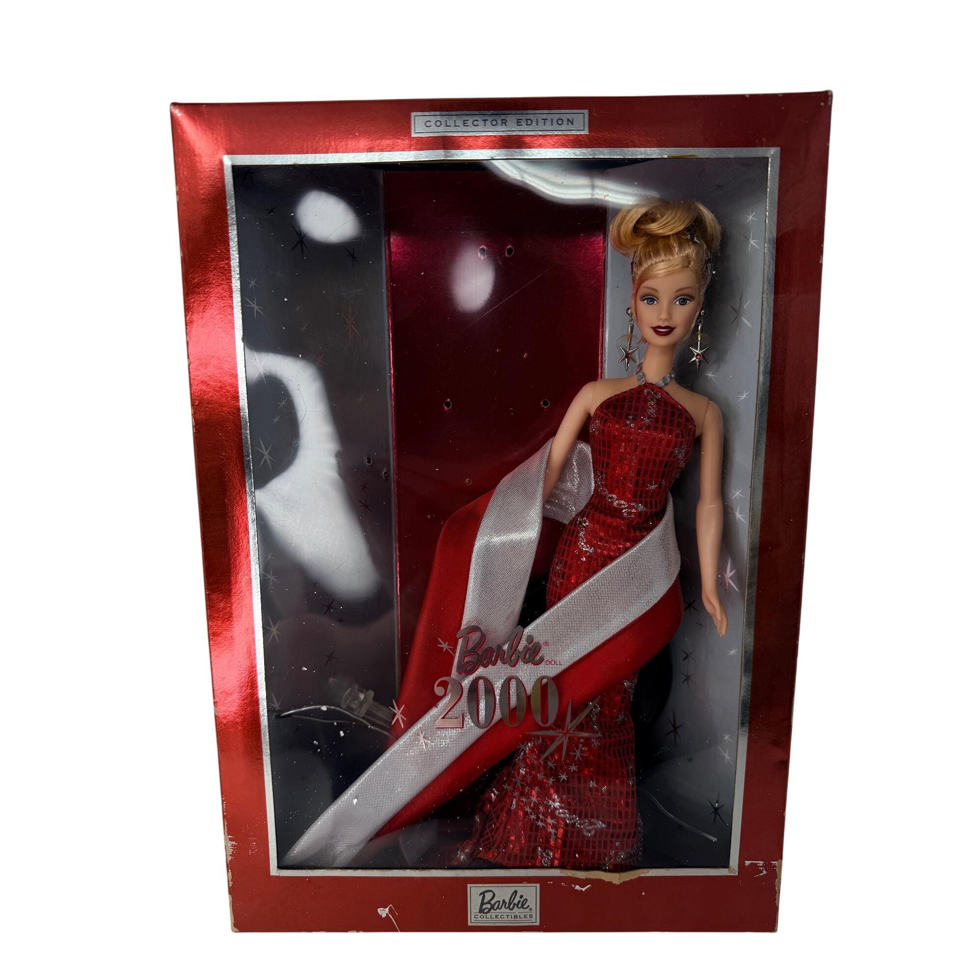 barbie 2000 red dress 2000 Ferrari Red Gown Barbie Sell4Value