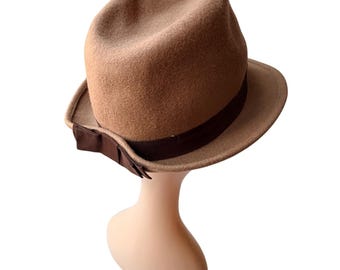 Rag & Bone Wool Fedora (dark Brown) - Etsy display picture 1