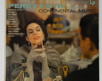 Percy Faith CONTINENTAL MUSIC Disco in vinile vintage LP