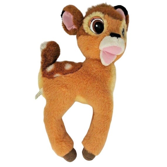 ヴィンテージ ディズニー バンビ ぬいぐるみ 鹿 15インチ ぬいぐるみ