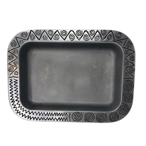 Teglia rettangolare da 2 quarti senza rivestimento Reggae Wilton Armetale Hollowware in alluminio pressofuso