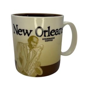 Starbucks New Orleans-mok Jazzmuzikant Koffiekopje City Collector&#39;s Global Icon