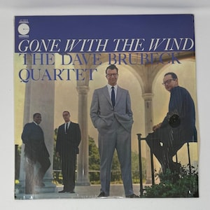 Gone With The Wind by The Dave Brubeck Quartet 1959 Vintage Vinyl Record LP