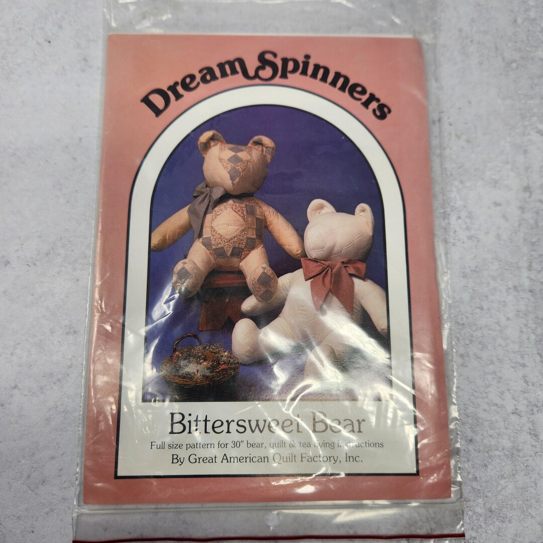 Vintage Dream Spinners Bittersweet Bear Pattern Great American Quilt