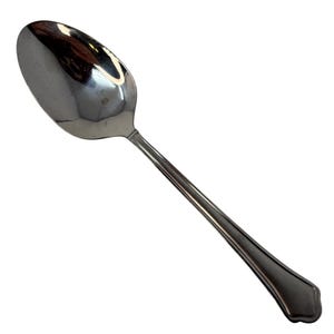 Tablespoon Serving Spoon CAPRI FROST Stainless Flatware INTERNATIONAL Silver, Vintage, Discontinued, Replacement Silverware