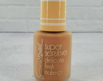 Germaine Monteil Super Sensitive Makeup Delicate Finish Foundation Warm Beige, Vintage Makeup, Vintage Cosmetics, 80s Makeup, 80s Cosmetics