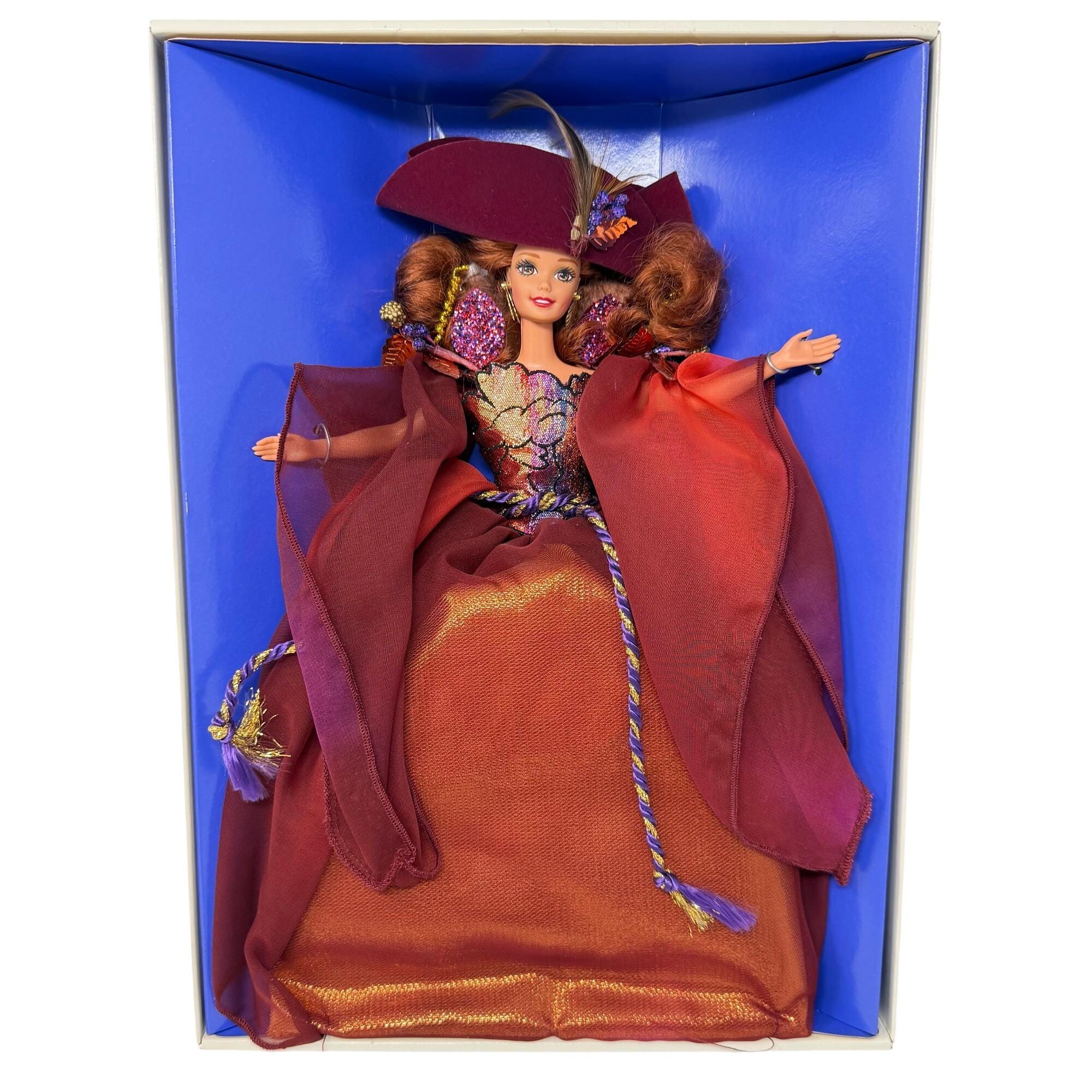 バービー限定AutumnGlory Barbieドレス1995年ヴィンテージ Vintage 1995 Autumn Glory Barbie 15204 Enchanted Seasons