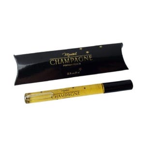 Vintage Germaine Monteil Champagne Perfume Pencil in Original Box .25 Fl Oz Perfume Wand Travel Size Miniature Perfume, Vintage Perfume