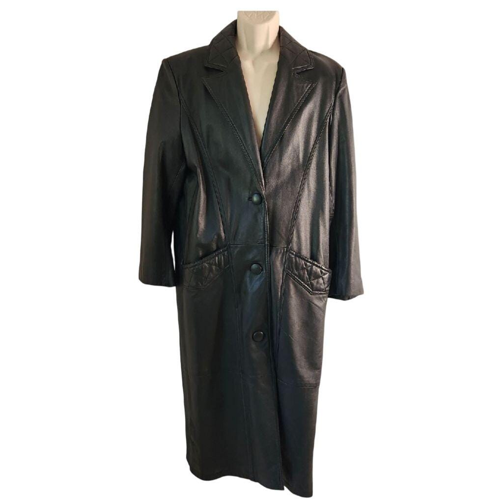 ジャケット・アウター PellePelle 90s Croc Suede Leather Coat PellePelle 90s Croc Suede Leather Coat