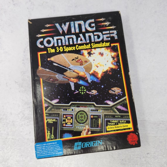Wing Commander (PC, 1990) Boxed Complete 5.25