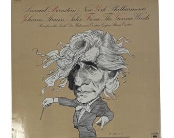 Johann Strauss Tales from the Vienna Woods Leonard Bernstein Vintage Vinyl LP