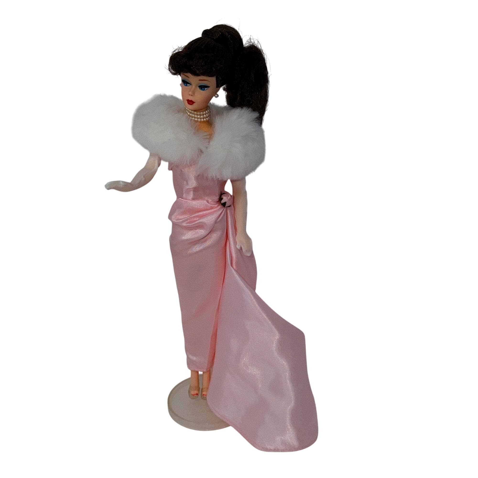 Vintage 1995 Enchanted Evening Barbie Doll #15407 in Pink Satin