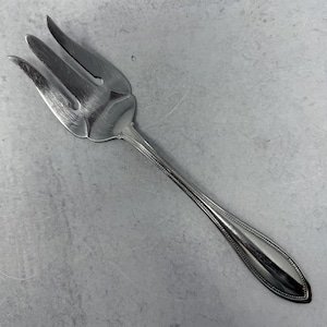 Vintage Arbor - American Harmony Oneida Canada Silver Edelstahl Besteck FLEISCH VORRICHTGABEL 8 5/8 &quot;, Edelstahl, Besteck, Ersatz