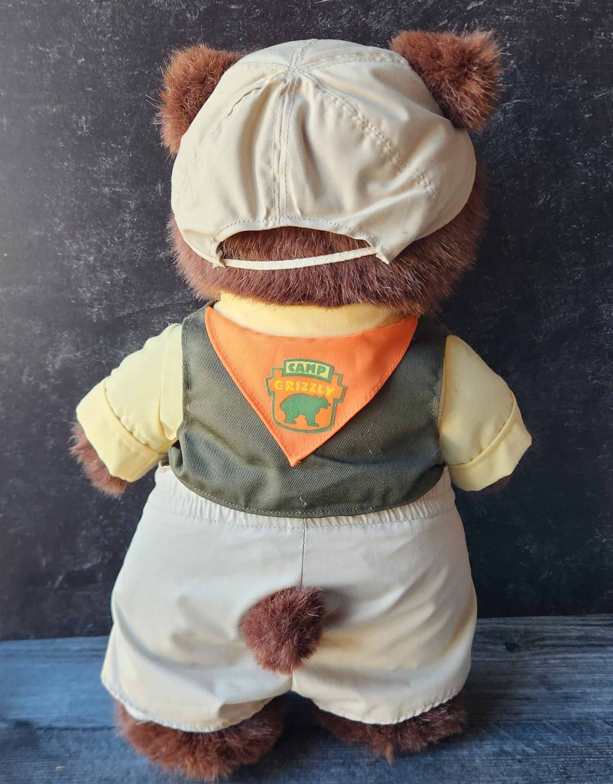 グリズリー　テディベア　アンティーク　ビンテージ イギリス 1950年代 アンティーク TEDDY テディーベア（ベア ぬいぐるみ）