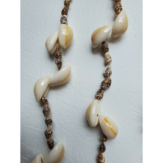 Lot 7 Hawaiian Natural Sea Shells Koa Seed Lei Ne… - image 7