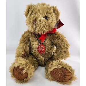 Vintage Build A Bear Workshop Centennial Teddy Bear 1 Plush 2003 Tags Necklace