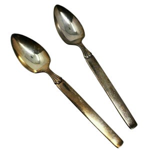 Twilight Silverplate Flatware 1956 Community ONEIDA SILVER (2) Teaspoons Spoons