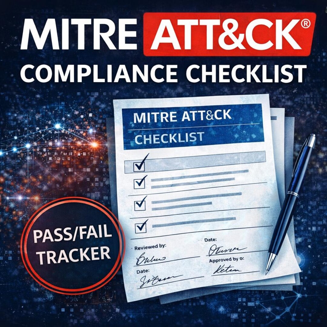 MITRE ATT&CK Compliance Checklist Package, Threat-informed Defense ...