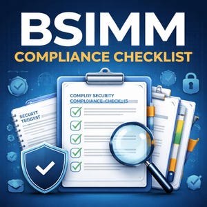 BSIMM AppSec Checklist, Secure SDLC Checklist, Software Security Audit Tracker, Editable Word Excel Templates