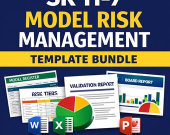 SR 11-7 Model Risicobeheersjablonen | MRM-beleid, validatie, inventaris, monitoring, bordpakket