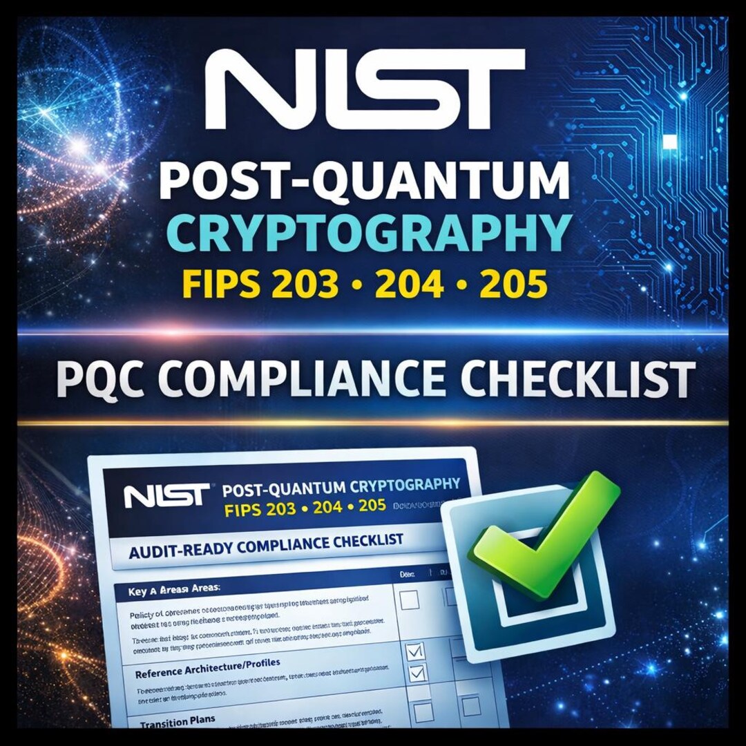 NIST Post-quantum Cryptography Checklist (FIPS 203/204/205) | Audit ...