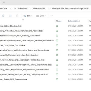 Microsoft Security Development Lifecycle SDL-sjablonen | Bundel met beleid voor veilige softwareontwikkeling en checklist | Digitale download afbeelding 7