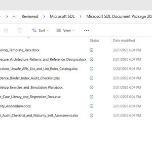Microsoft Security Development Lifecycle SDL-sjablonen | Bundel met beleid voor veilige softwareontwikkeling en checklist | Digitale download afbeelding 6