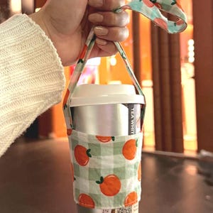 Reversible Cup Cozy | Milk Tea & Coffee Carrier